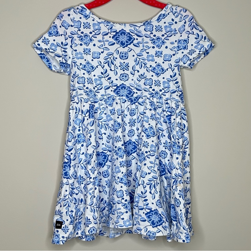 Tea collection ballet dress Azulejos print, size 3